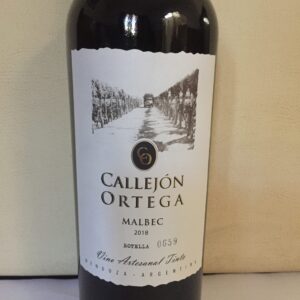 Callejón Ortega Malbec 2018
