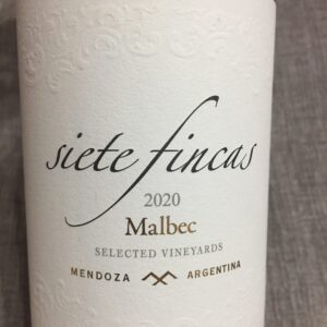 SIETE FINCAS MALBEC 2020